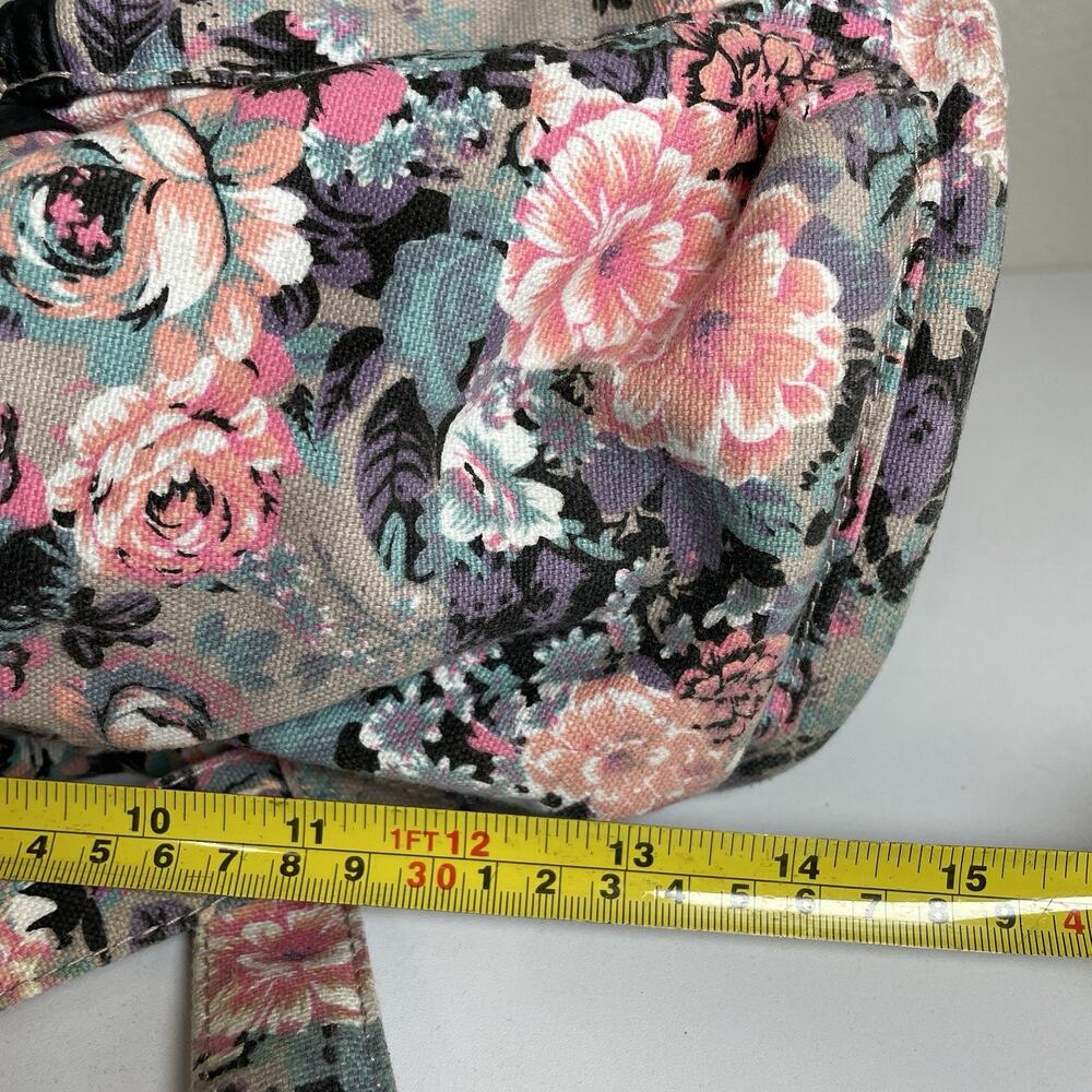 Candie's Floral Backpack Y2K 2010s Canvas Girly - Picture 8 of 9